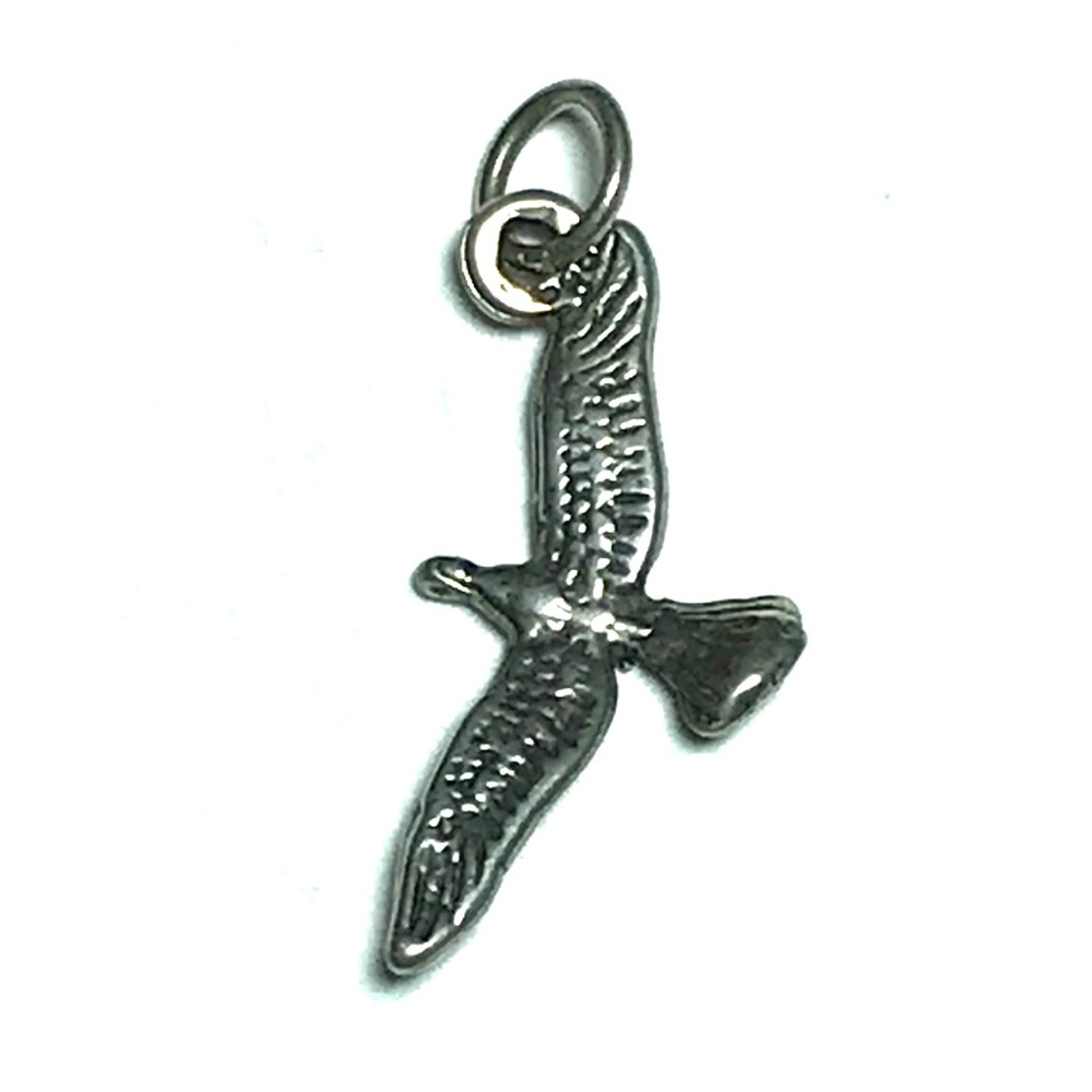 Vintage Bird in Flight Vintage Sterling Charm
